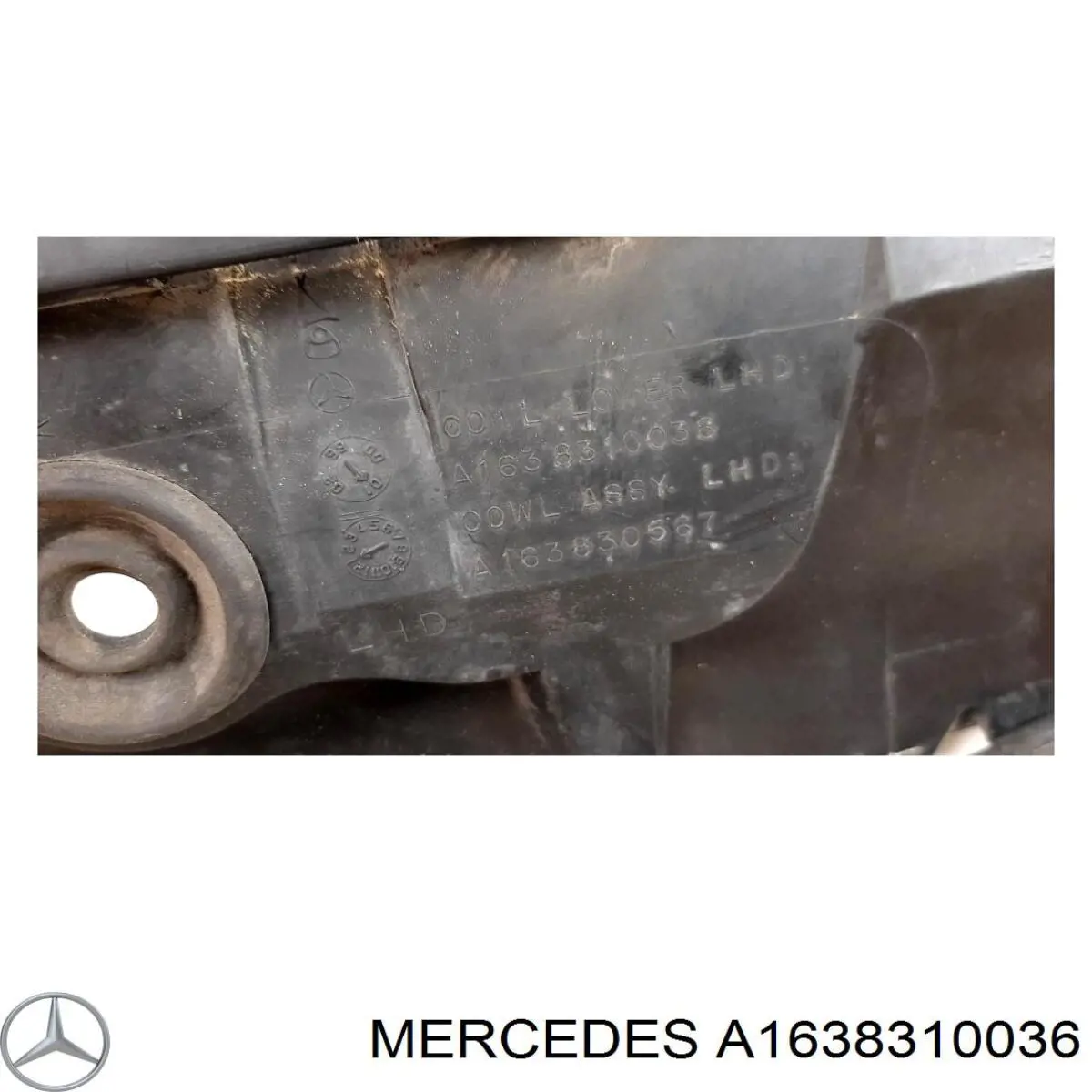Купити A1638310036 Mercedes 