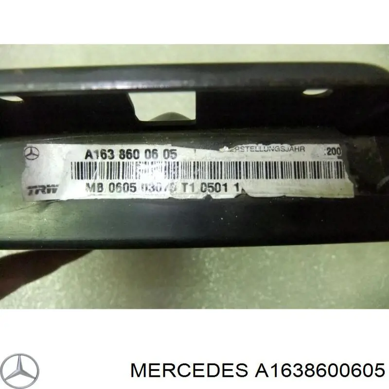 Подушка безпеки, передньої, лівих дверей AIRBAG Mercedes A1638600605 ціна, від 12.65 USD