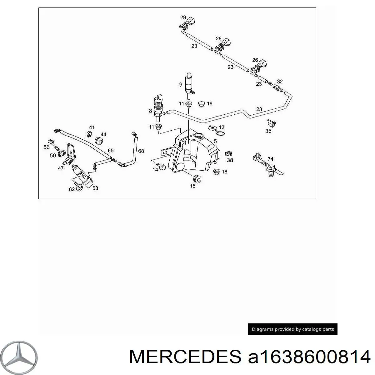 A1638600814 Mercedes 