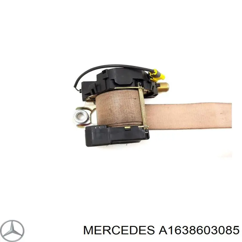 Купити A1638603085 Mercedes Пасок безпеки передній правий