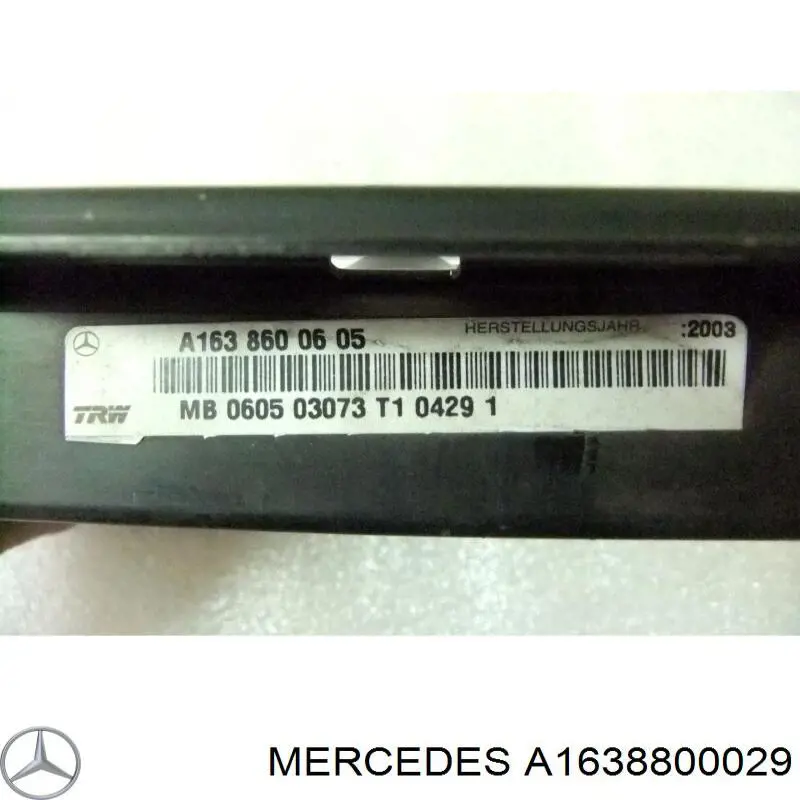 Амортизатор капота A1638800029 Mercedes