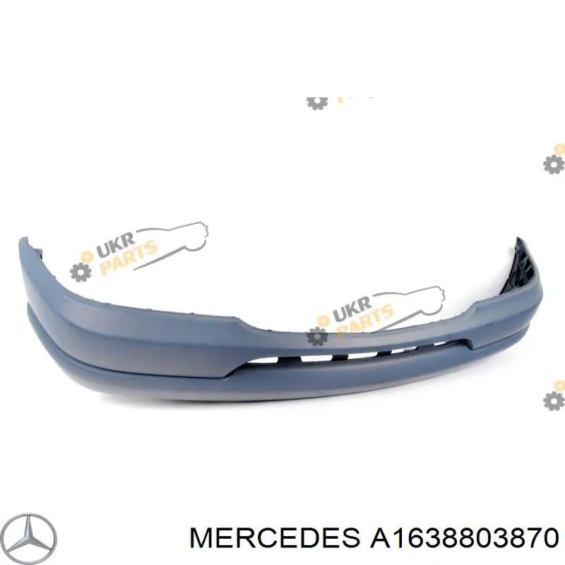 Бампер на авто Mercedes A1638803870 ціна, від 150.95 USD