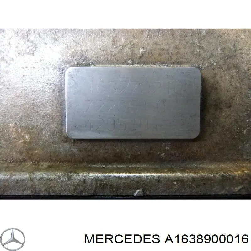  Mercedes A1638900016