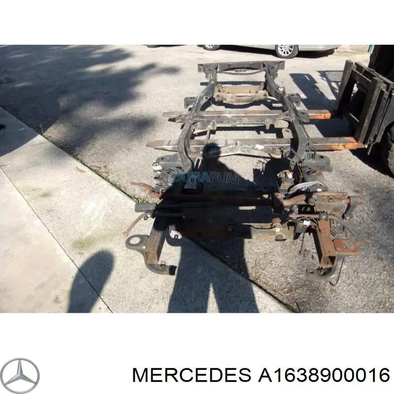  Mercedes A1638900016 ціна, від 50.67 USD