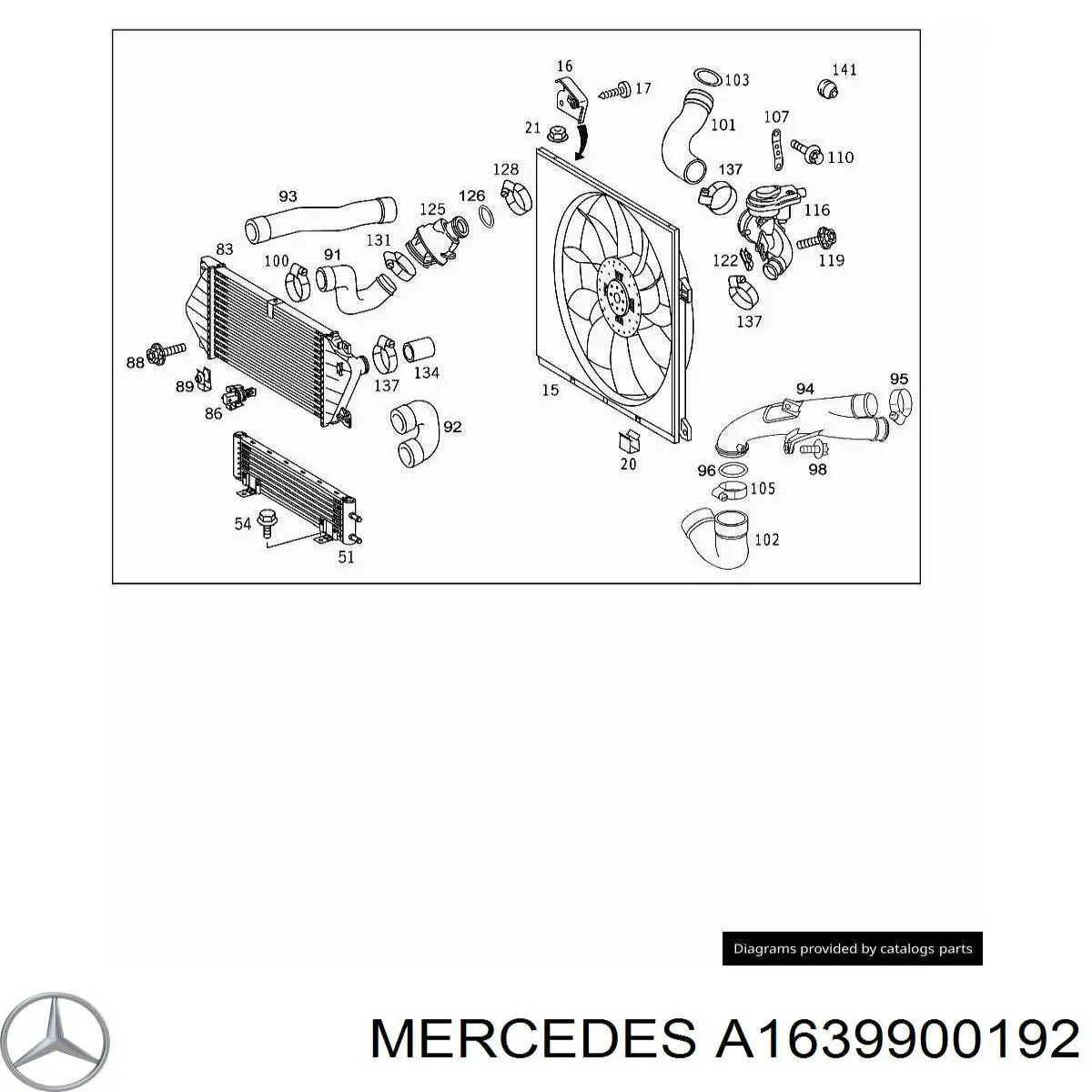  A1639900192 Mercedes