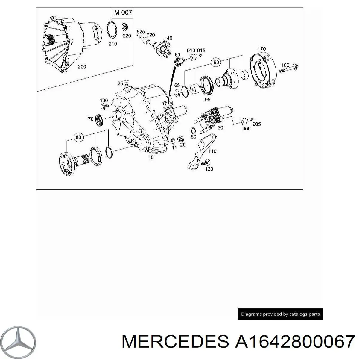 A1642800067 Mercedes 