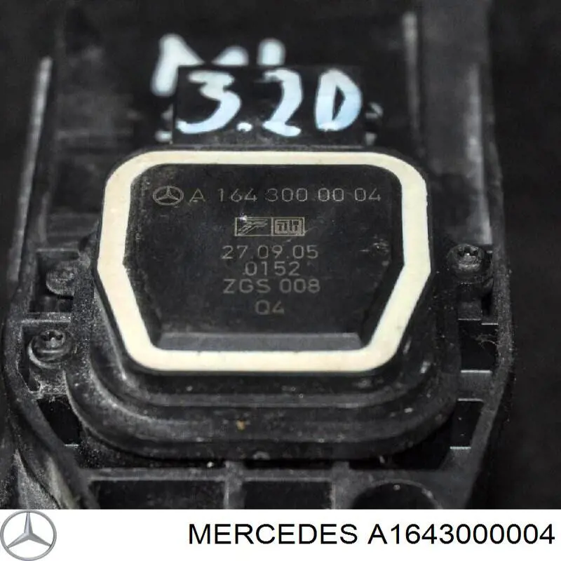 Педаль газу A1643000004 Mercedes