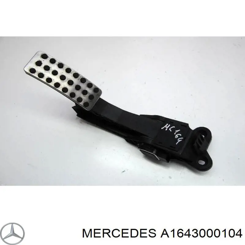 Підаль газу Mercedes A1643000104 ціна, від 12.15 USD