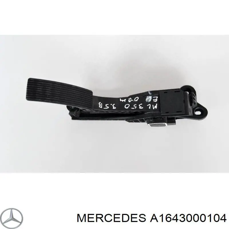Педаль газу A1643000104 Mercedes