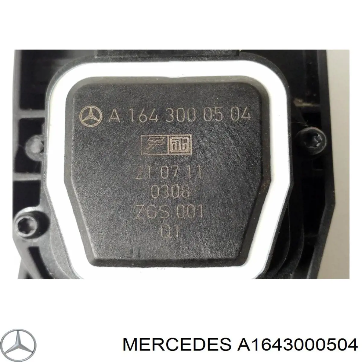 Купити A1643000504 Mercedes Педаль газу