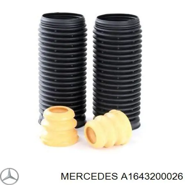 A1643200026 Mercedes опора амортизатора переднього