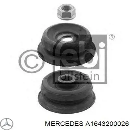 Опора амортизатора переднього RC167616 Raiso