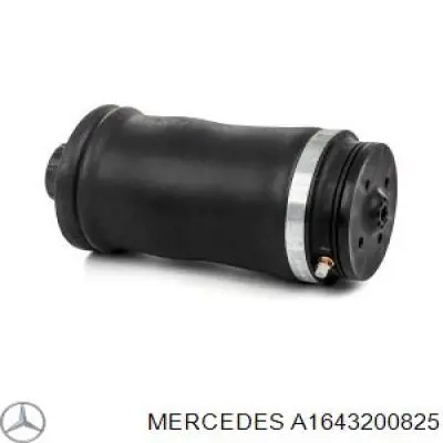 Купити A1643200825 Mercedes Пневмоподушка/Пневморессора моста заднього