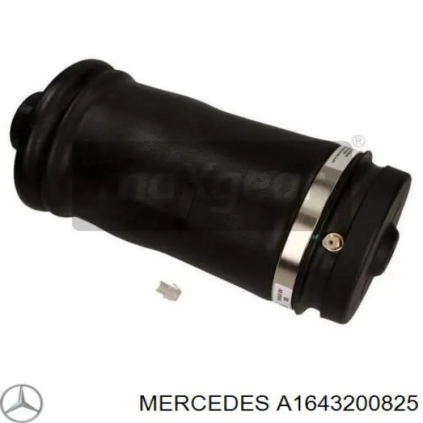 Пневморессора задня Mercedes A1643200825 ціна, від 58.97 USD