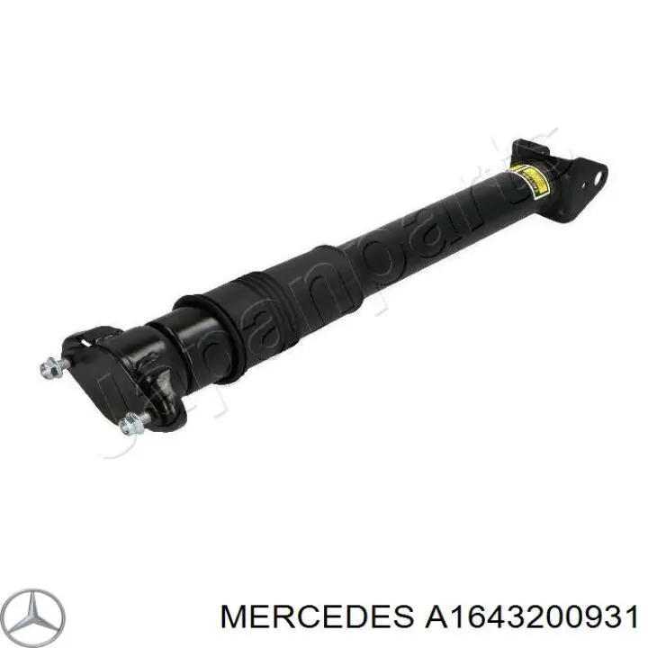 Купити A1643200931 Mercedes Стійка амортизатора задня