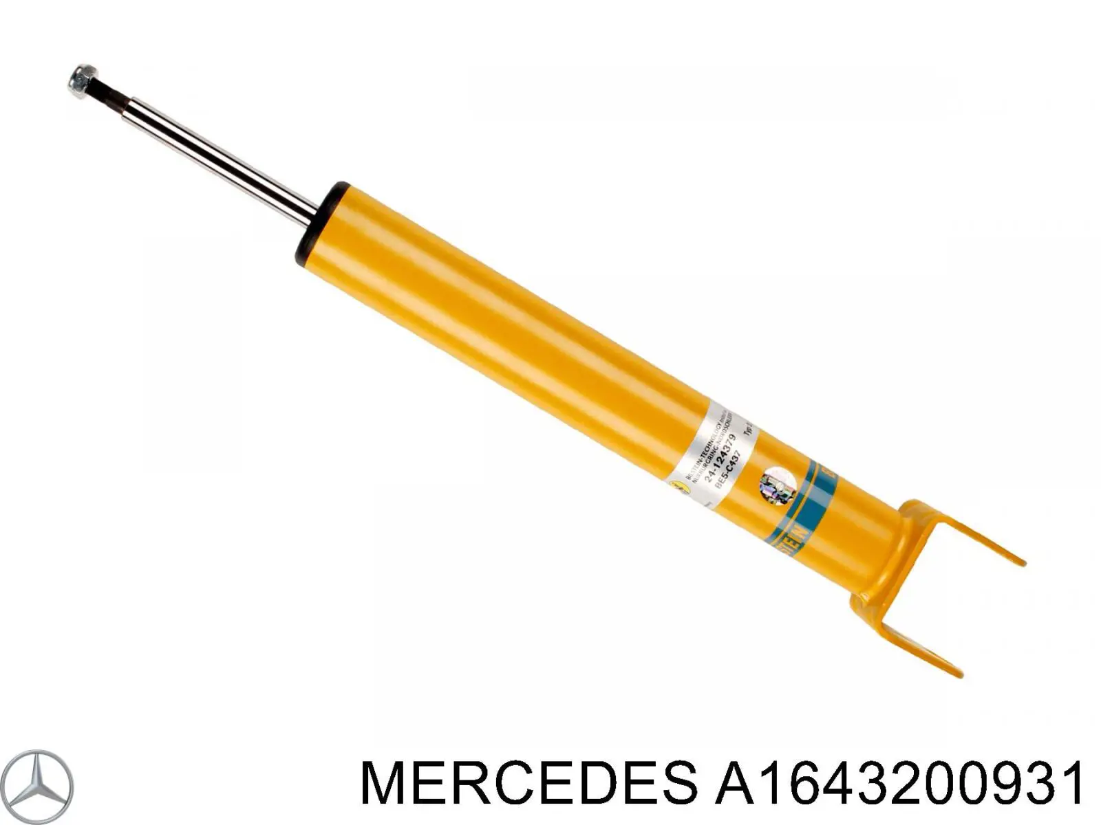 Амортизатор задній Mercedes A1643200931 ціна, від 52.23 USD