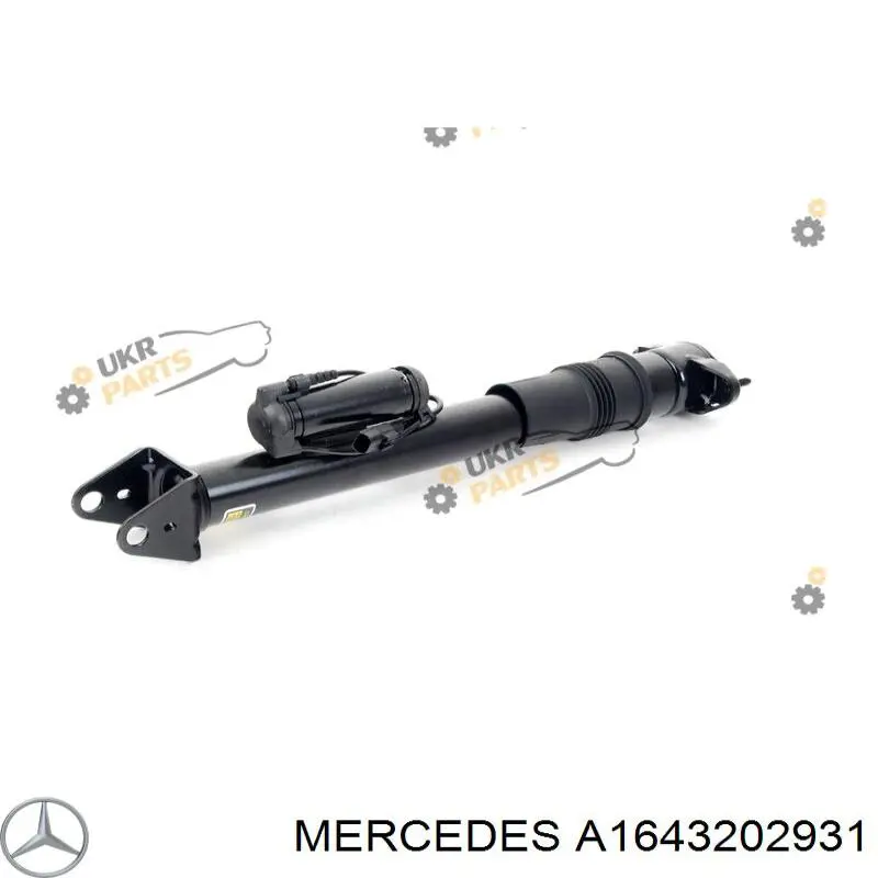 Купити A1643202931 Mercedes Стійка амортизатора задня