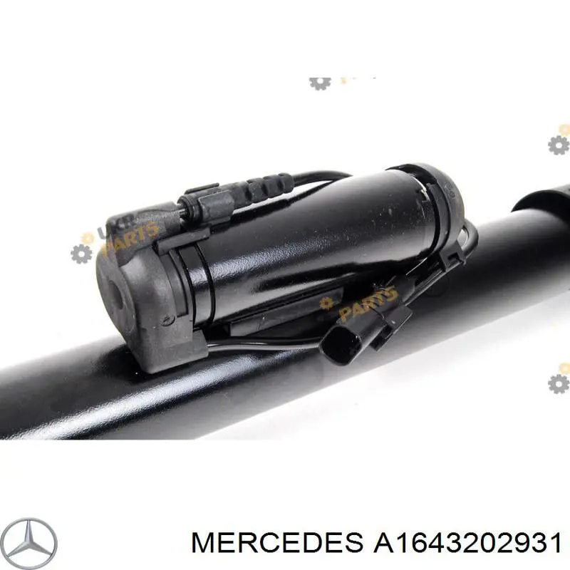 Купити A1643201831 Mercedes Стійка амортизатора задня