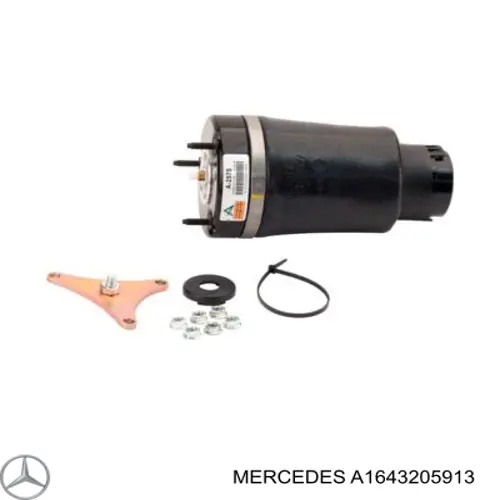 Амортизатори передні Mercedes A1643205913