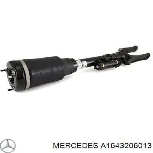 Стойка амортизатора передняя Mercedes A1643206013 ціна, від 309.16 USD