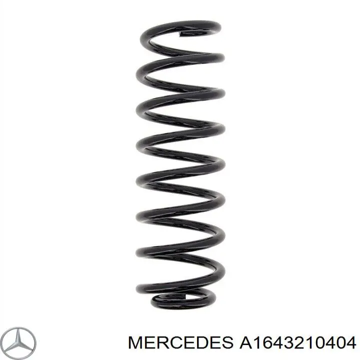 Пружина передня Mercedes A1643210404 ціна, від 86.39 USD