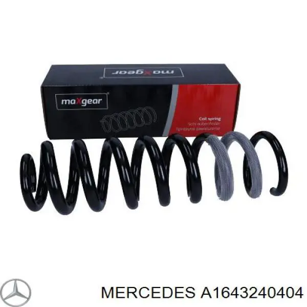 A1643240404 Mercedes пружина задня