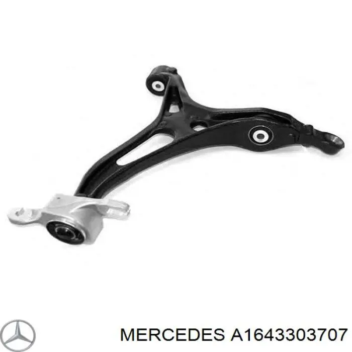 Купити A1643303707 Mercedes Лівий важіль передній нижній підвіски