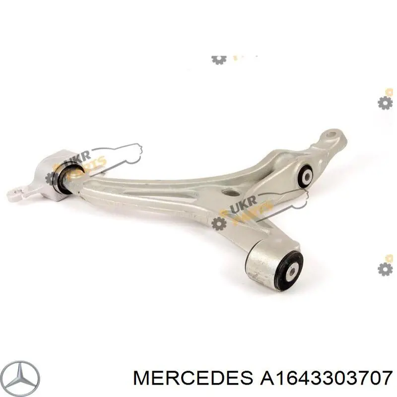Купити A1643302107 Mercedes Лівий важіль передній нижній підвіски