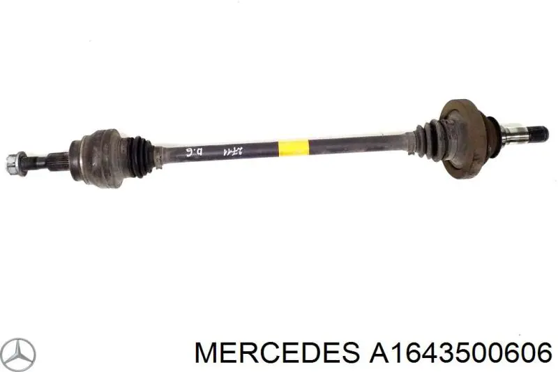 Важіль задньої підвіски нижній, лівий Mercedes A1643500606 ціна, від 22.78 USD