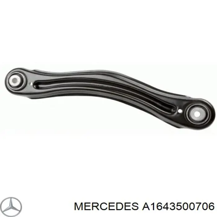 Важіль задньої підвіски нижній, правий Mercedes A1643500706 ціна, від 25.60 USD