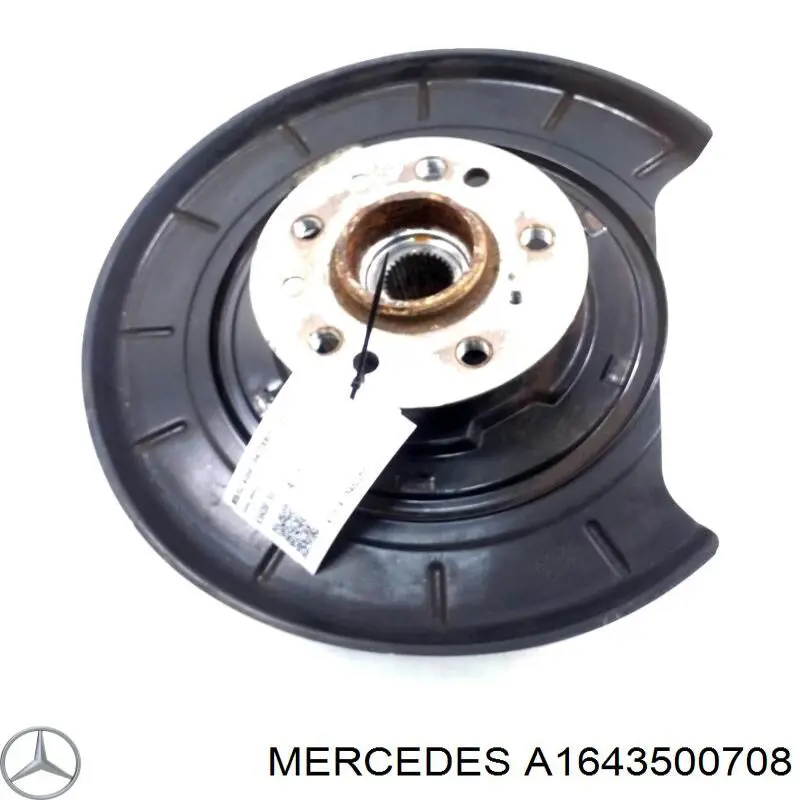Цапфа - поворотний кулак задній, лівий A1643500708 Mercedes