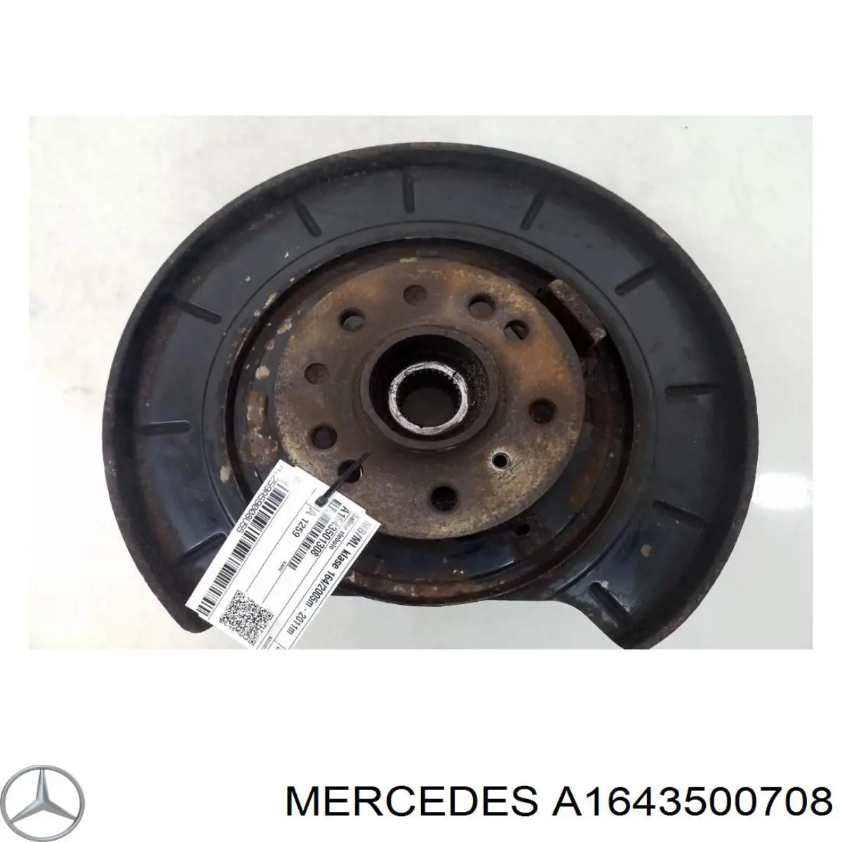 Цапфа - поворотний кулак задній, лівий Mercedes A1643500708
