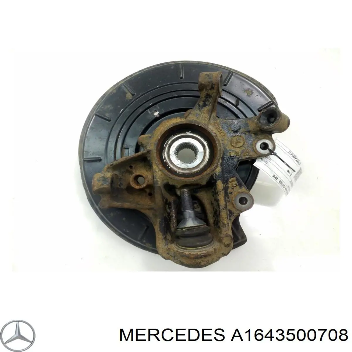 A1643500708 Mercedes Цапфа поворотна ліва