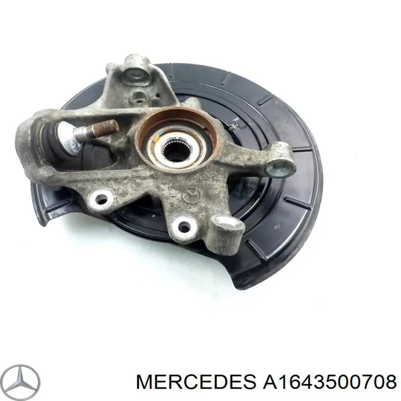 Кулак поворотний лівий Mercedes A1643500708 ціна, від 38.25 USD