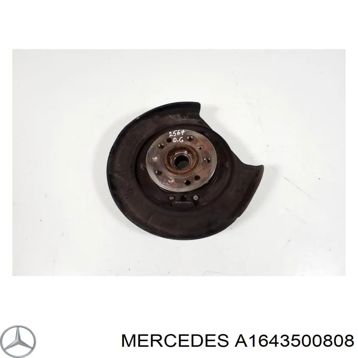 Цапфа - поворотний кулак задній, правий Mercedes A1643500808 ціна, від 33.75 USD