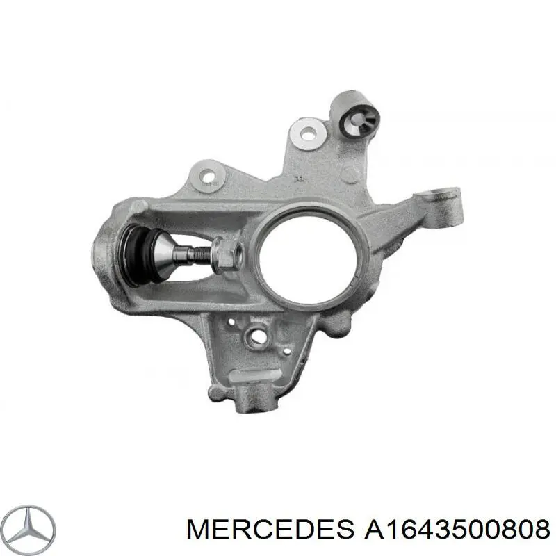 Цапфа - поворотний кулак задній, правий A1643500808 Mercedes