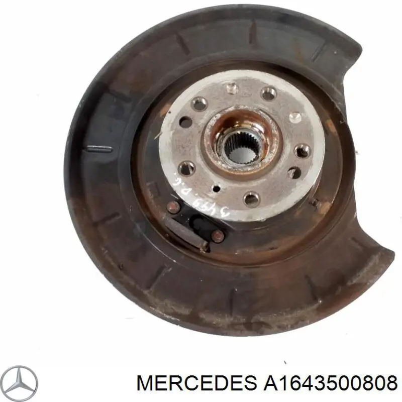 Цапфа - поворотний кулак заднім виходом, Mercedes A1643500808