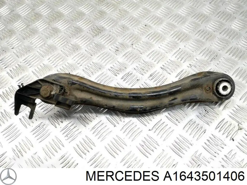 Купити A1643501406 Mercedes Важіль задньої підвіски верхній, лівий/правий
