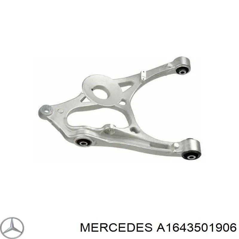 Купити A1643501906 Mercedes Важіль задньої підвіски нижній, лівий