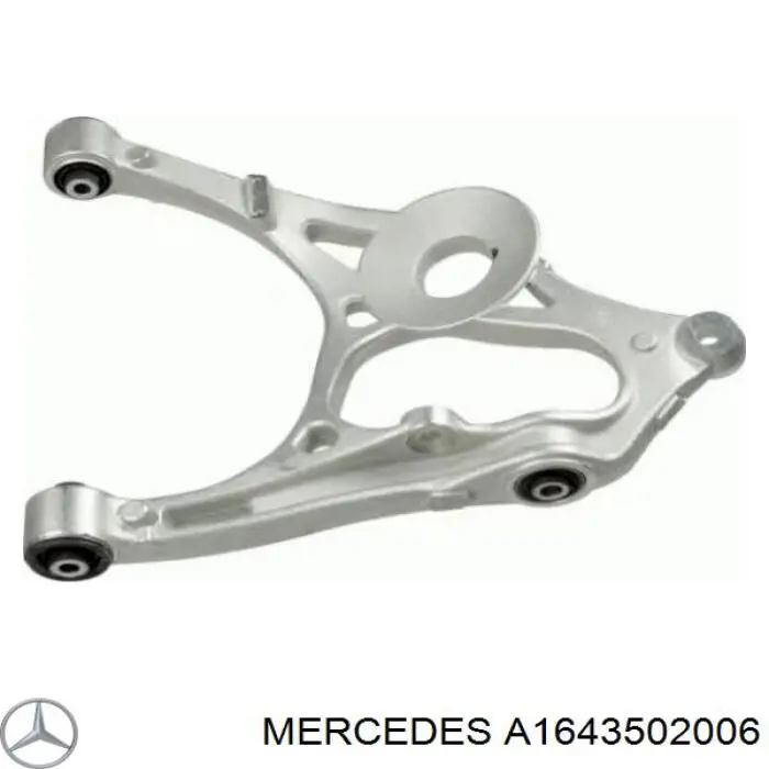 A1643502006 Mercedes Балансир задній нижній, правий