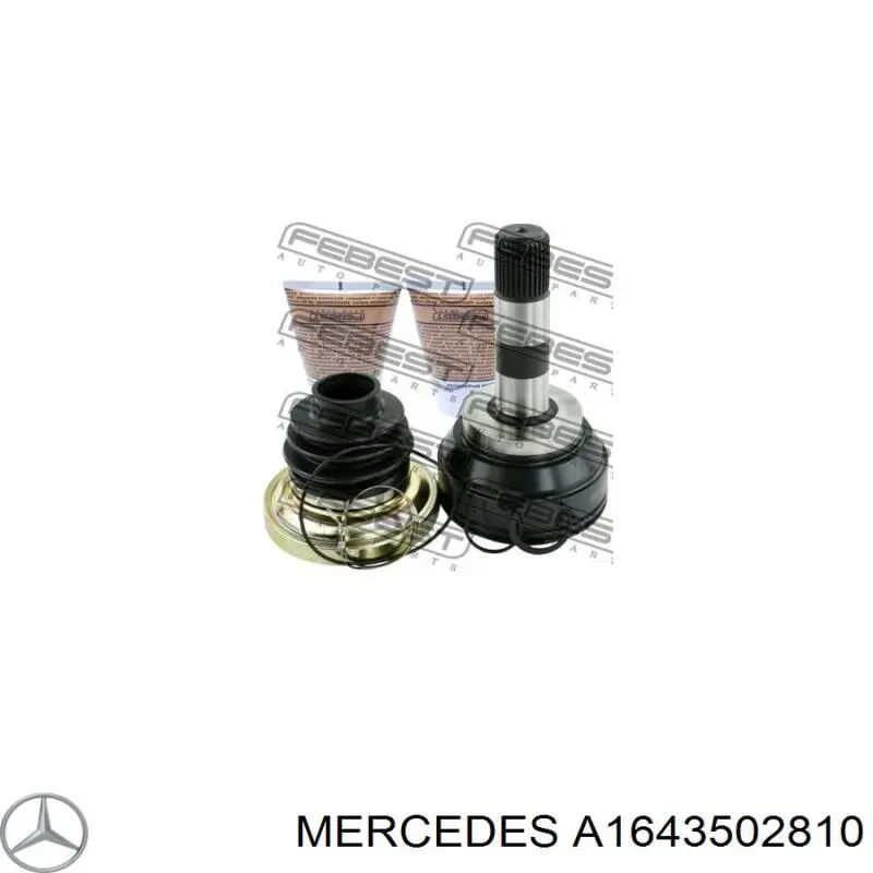 Піввісь задня, права на Mercedes GL (X164)