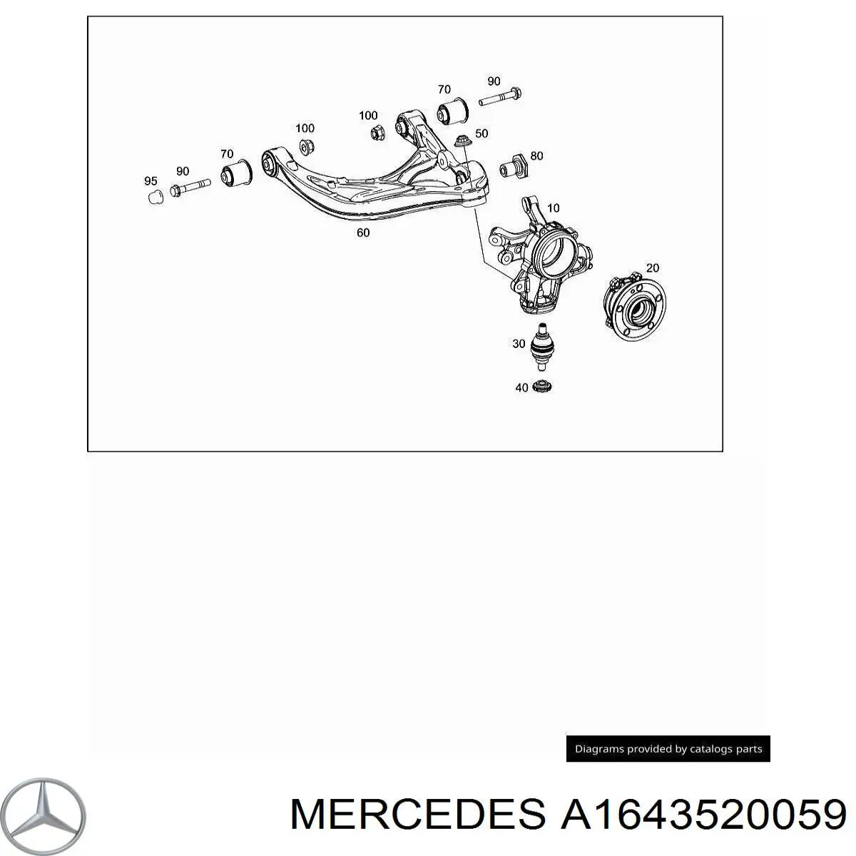 A1643520059 Mercedes 