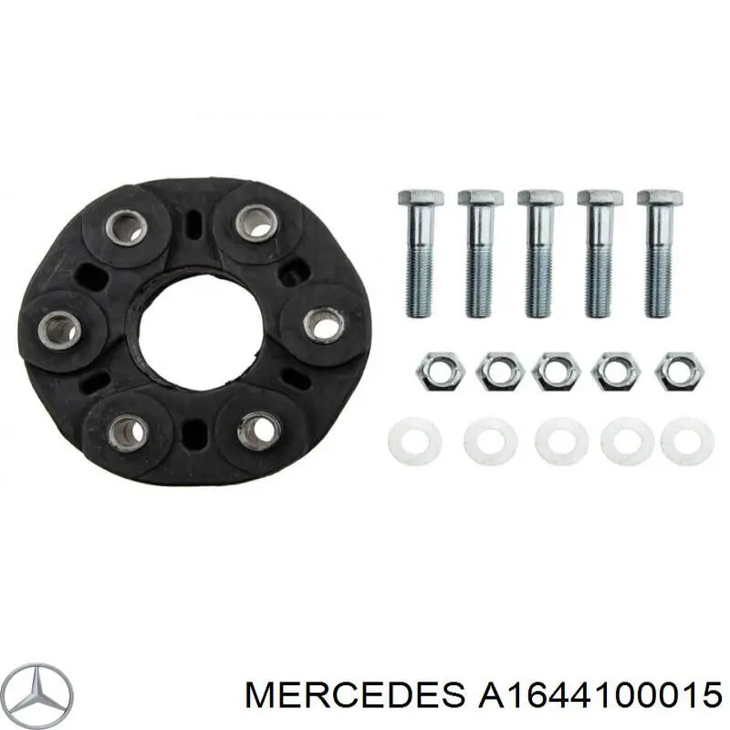 Муфта еластична карданного вала Mercedes A1644100015 ціна, від 73.41 USD