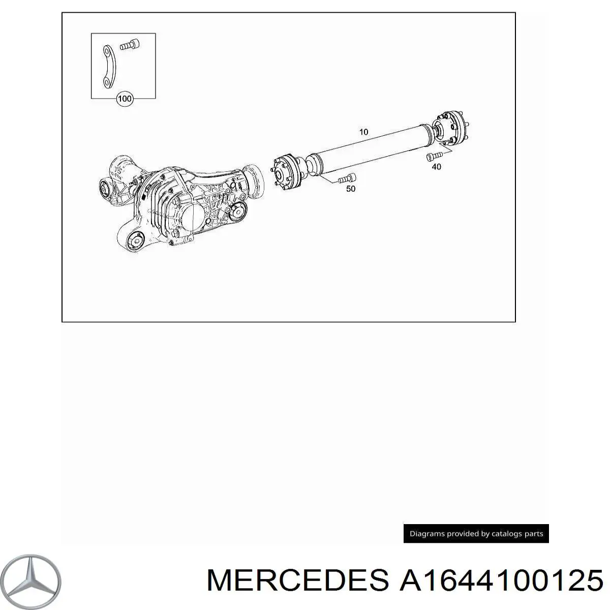  A1644100125 Mercedes