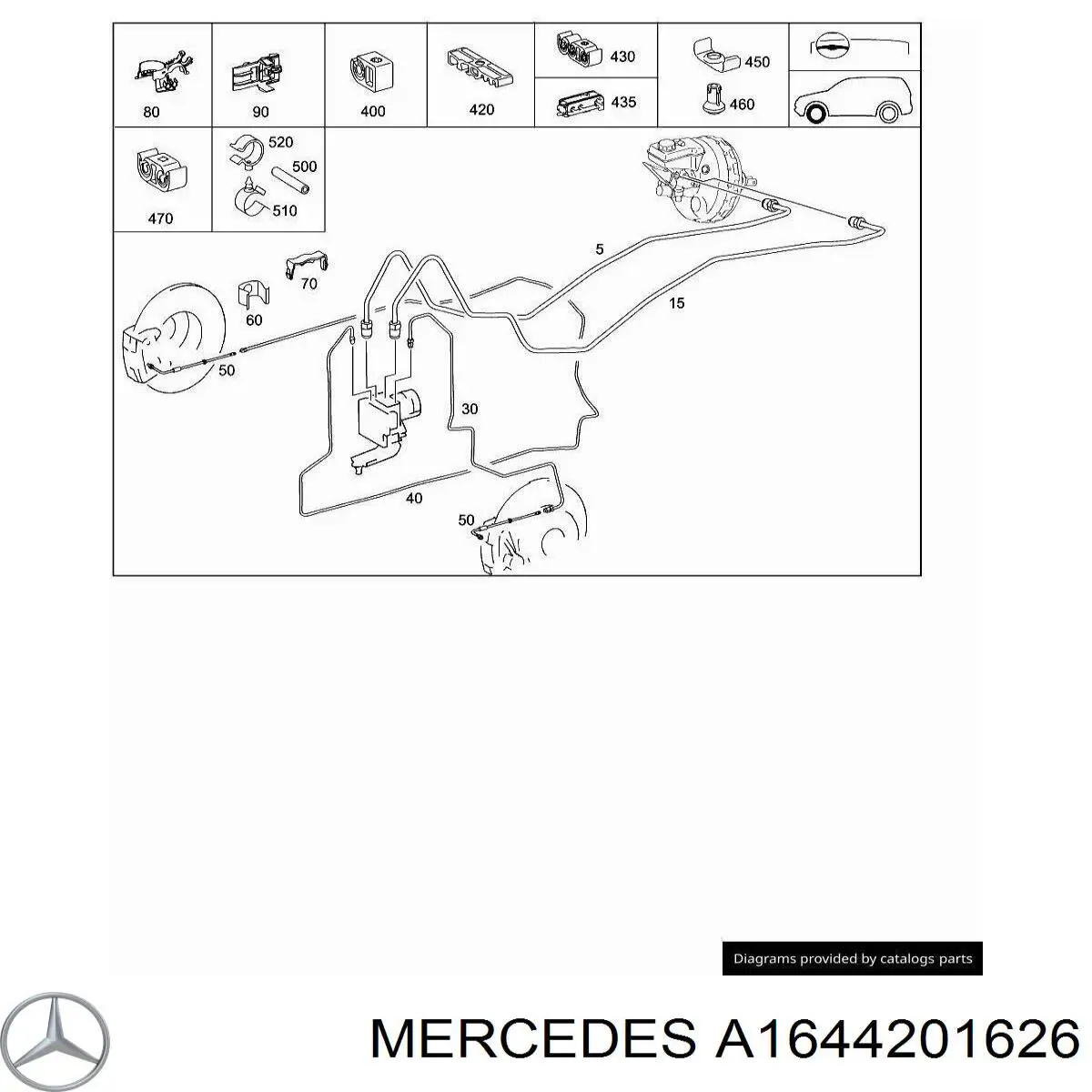 A1644201626 Mercedes 