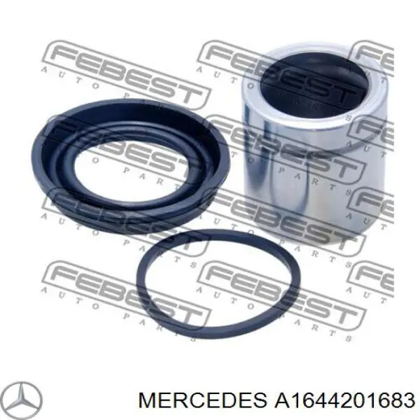 Супорт гальмівний передній лівий Mercedes A1644201683 ціна, від 25.45 USD