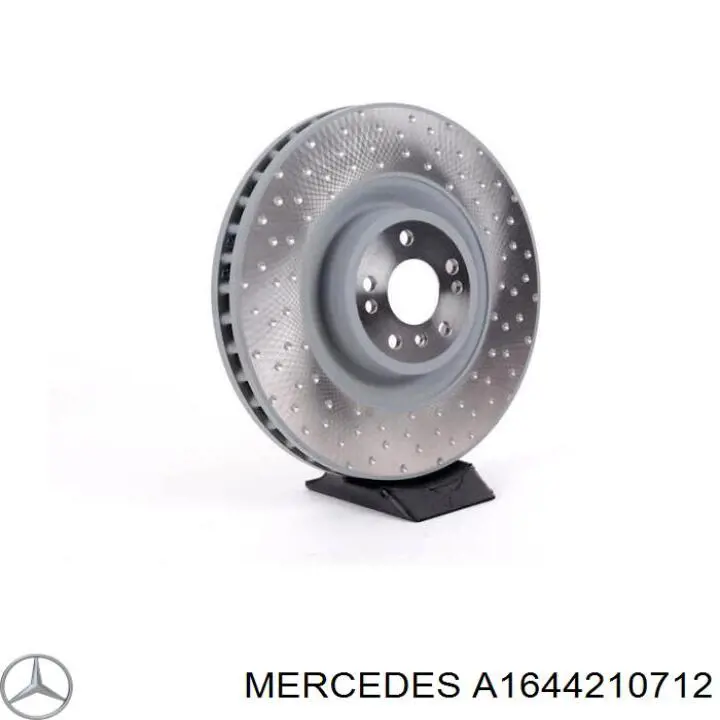 A1644210712 Mercedes диск гальмівний передній