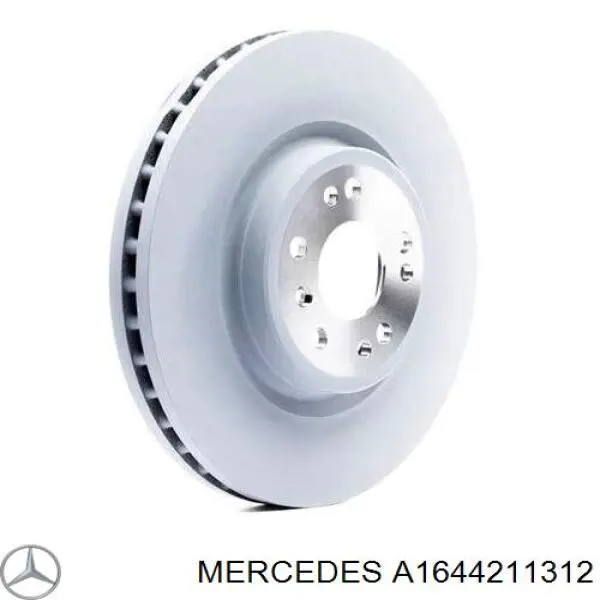 Гальмівні диски передні A1644211312 Mercedes