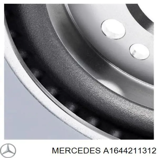 Купити A1644211312 Mercedes Ротор гальмівний