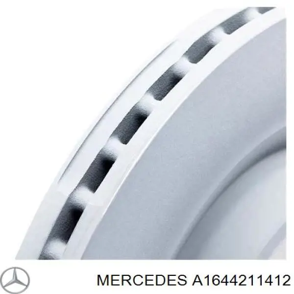 Диск переднього гальма Mercedes A1644211412 ціна, від 76.02 USD